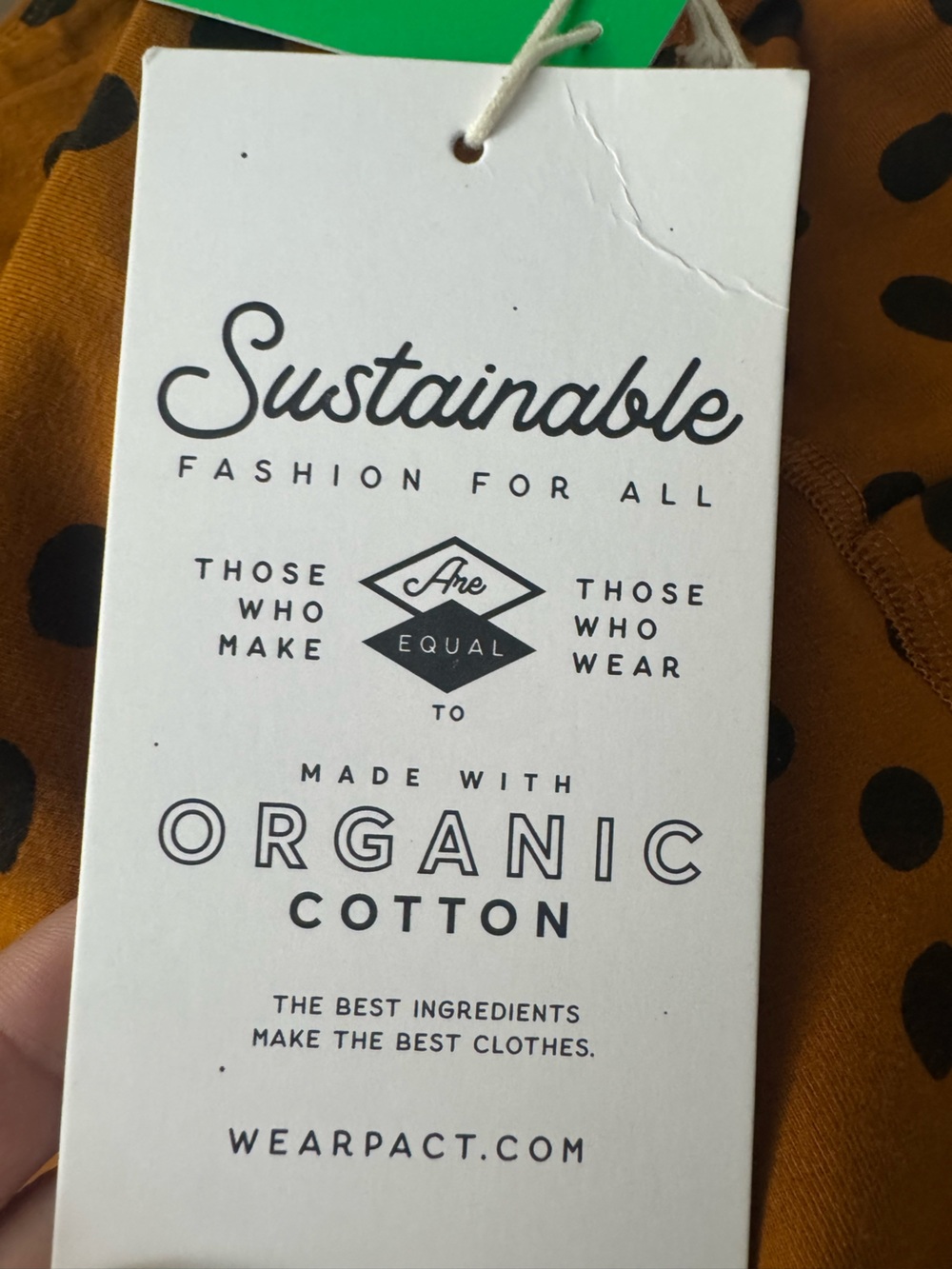 Pact Organic Cotton On The Go Leggings Size Medium - Picture 6 of 6